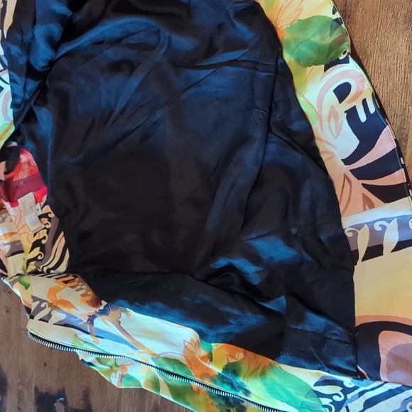 Fabulous Alberto Makali Lined Zip Jacket with Flared Zip Sleeves. Like New. Sz 8 - Picture 10 of 14